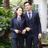 stripe new pattern men and women Business suit three-dimensional comfortable Repair waist suit fashion Ably Dress coverall wholesale
