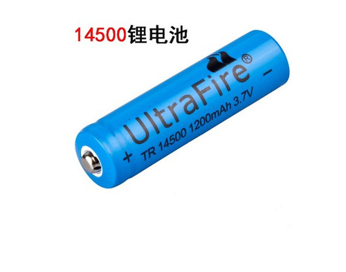 14500 lithium battery 1200 mAh AA rechargeable battery Flashlight 3.7V AA rechargeable battery