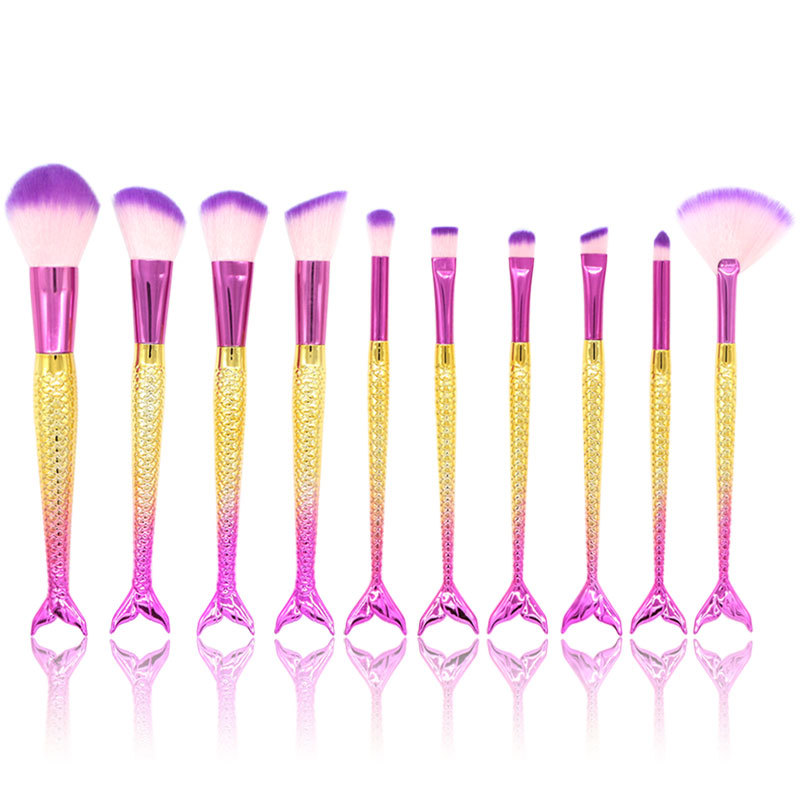 Mermaid Makeup Brush Set Image 10