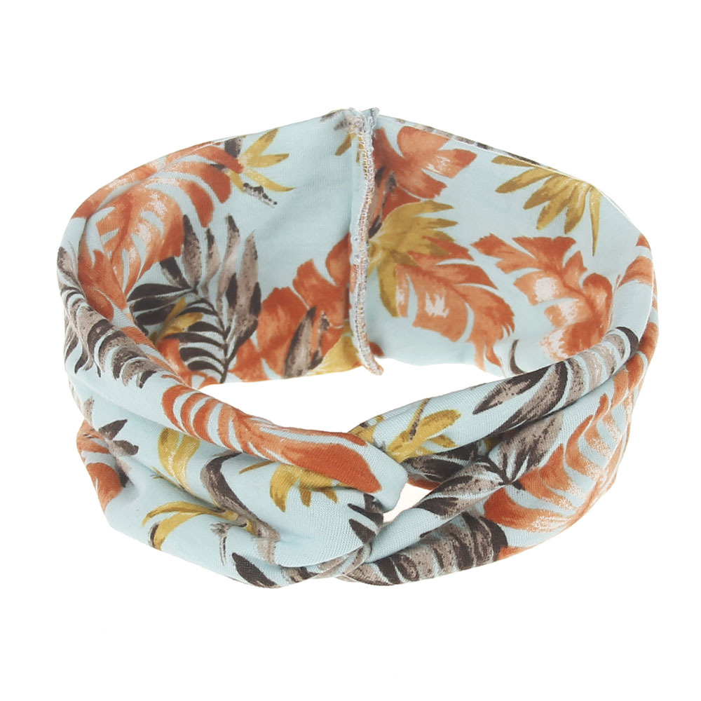 Spring New Bohemian Style Printed Hair Band Wholesale display picture 9