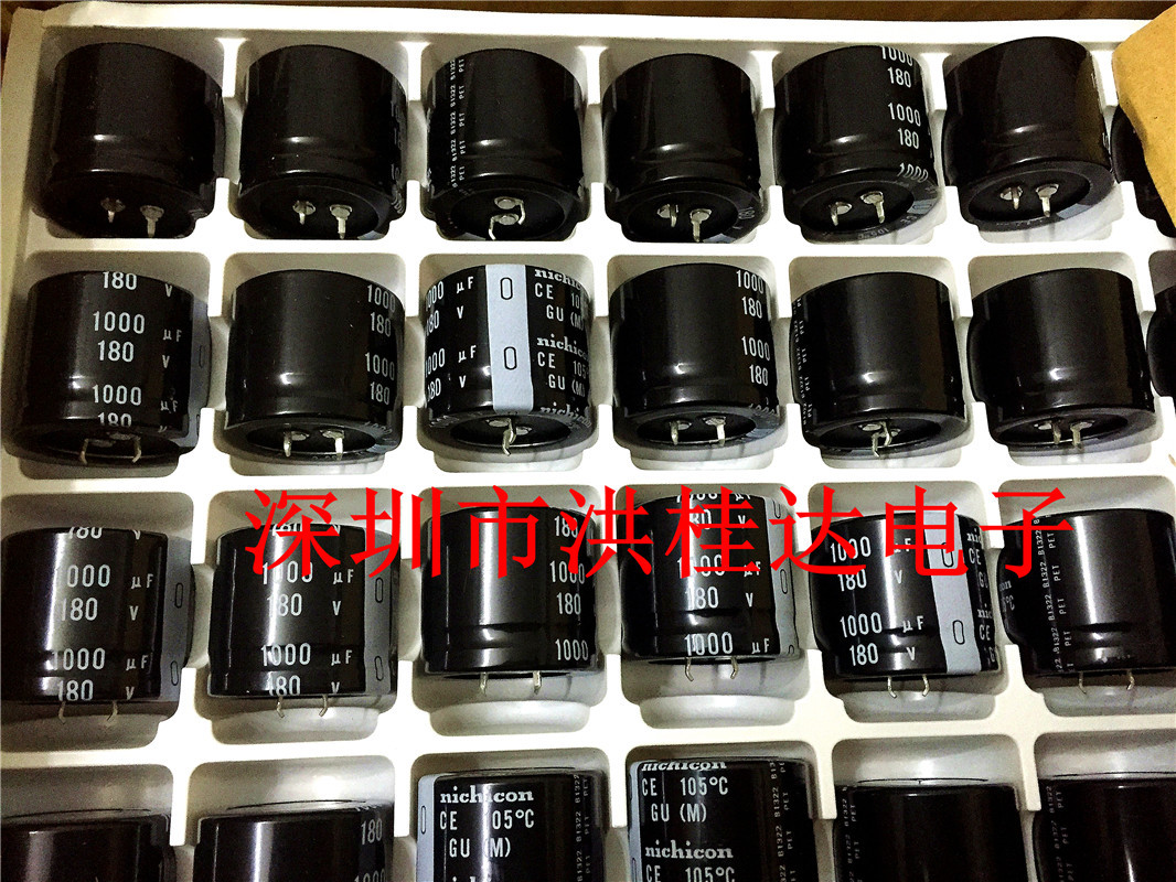 180V1000UF 35X30 105度LGU2Z102MELC日本尼康电解电容1000UF180V