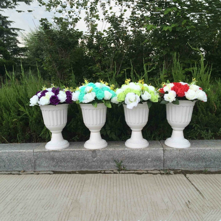 Оптовые свадебные товары Декорация Flower Pot Свадебное оформление Flower Pot Пластиковый горшок для цветов