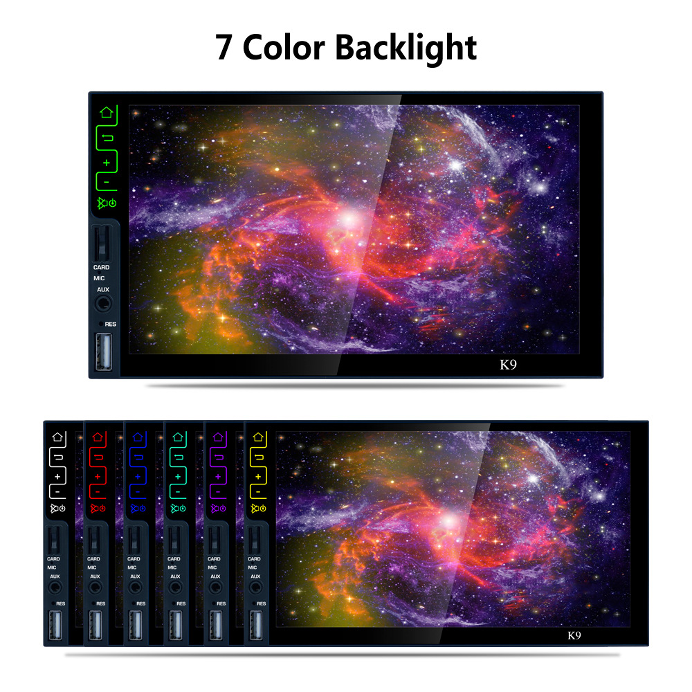 Excellent 7" Capacitive Touch Screen Android 6.0 Car Multimedia Player Bluetooth Car DVD Player Wifi GPS Navigation with AM/FM Radio Tuner 10