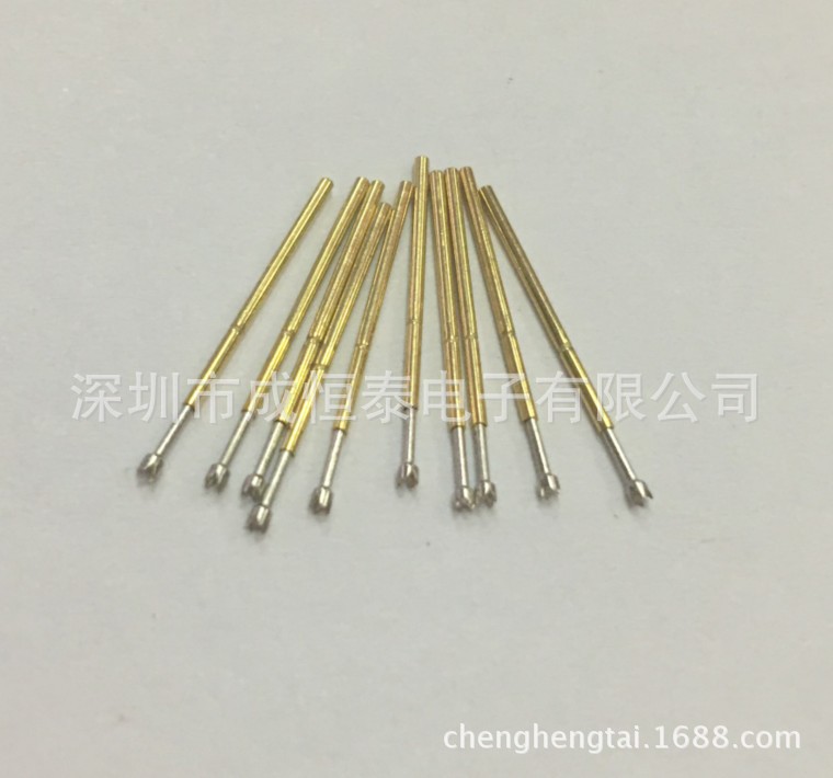 0.9（0#）弹簧测试针 P50-Q2 四齿梅花头镀镍 质量保证