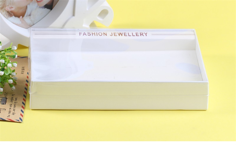 Shop Display Box 24 Hole Ring Display Box Transparent World Cover Carton Wholesale Nihaojewelry display picture 4