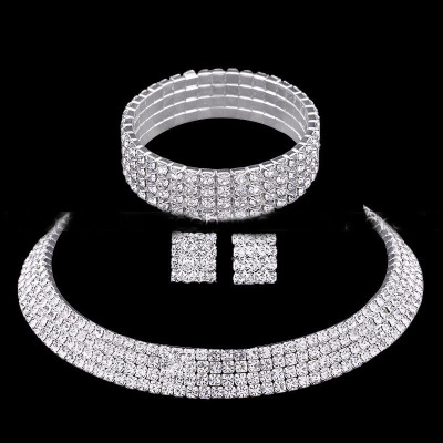 特价供应新娘饰品项圈1到5排锁骨韩版项链回家诱惑同款项圈套装|ms