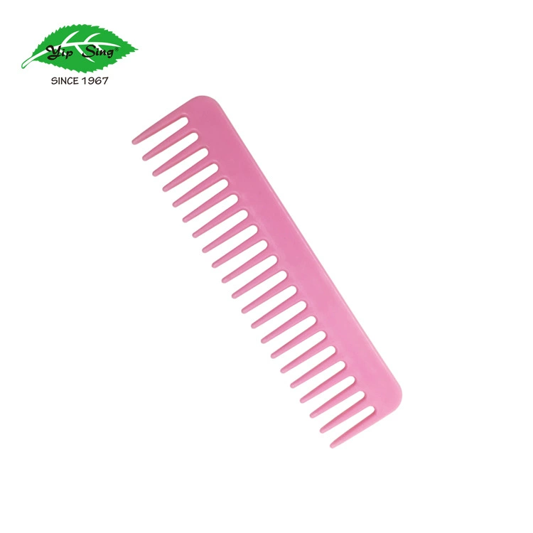 Yesheng завод прямой большой зуб гребень Парикмахерская бытовой пластик высокого качества широкий зуб волос плоский гребень