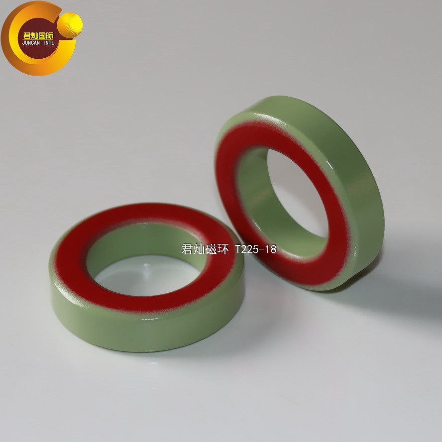 T225-18 【君灿磁环磁芯】 铁粉芯绿红环