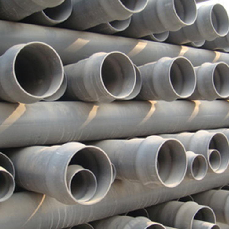 农田灌溉 pvc给水排水管 厂家批发现货pvc硬管 PVC灰色灌溉管