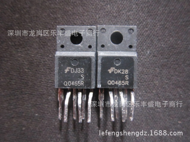 Q0465R 拆机飞兆半导体 TO-220F-6L 液晶电源芯片