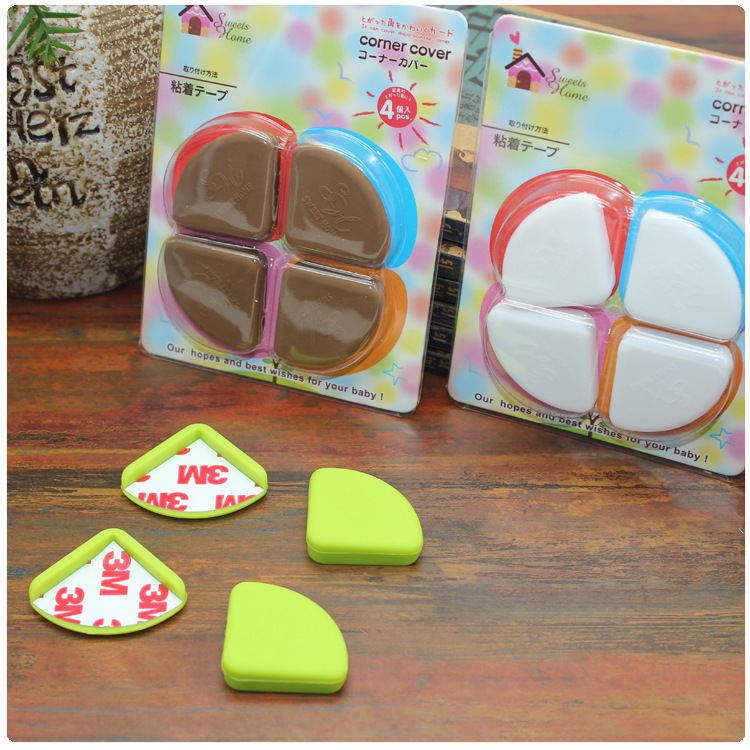 2020新品宝宝安全桌角保护套儿童安全防护垫薄款彩色硅胶防撞角
