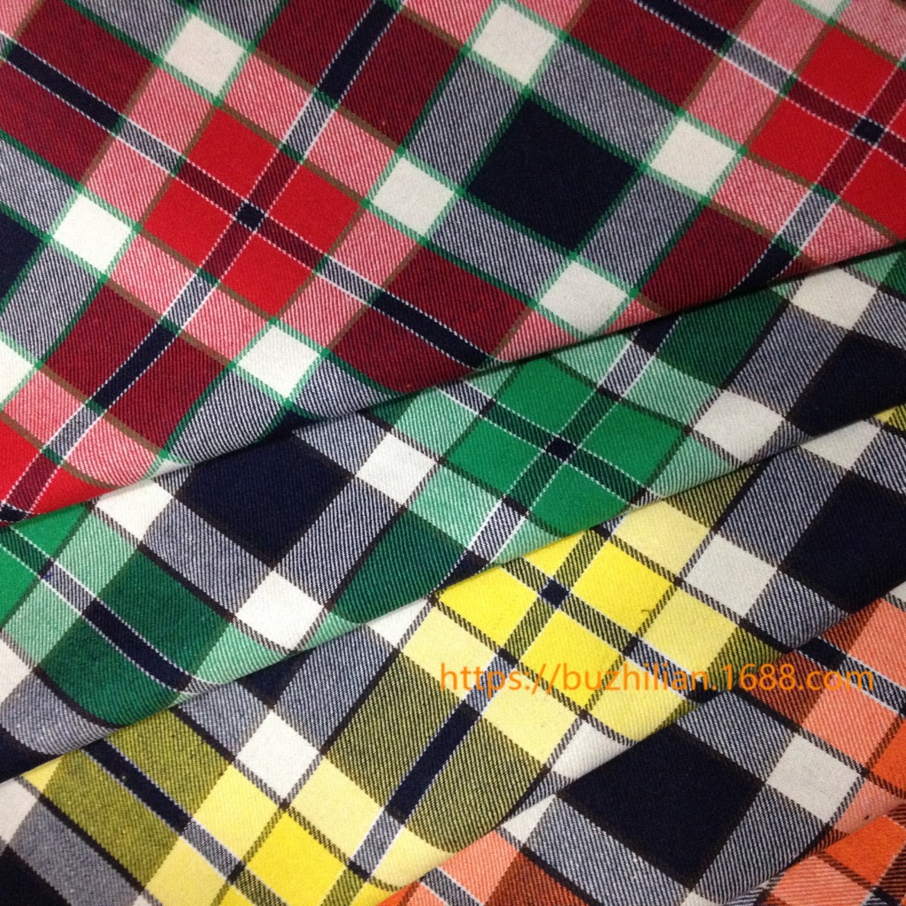 现货供应全棉21S磨毛布,全棉格子布,秋冬衬衣,裤料休闲服装面料
