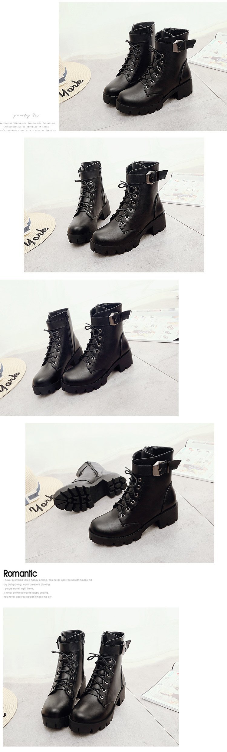 Bottes femme en PU artificiel - Ref 3355143 Image 13