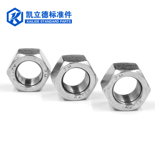 304 stainless steel thickened nut, hexagonal thick nut, M6-M20 heavy-duty national standard nut, high nut, screw cap