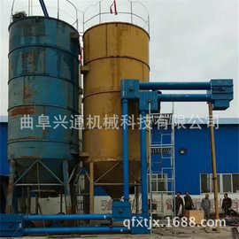 上门测量定制12米高度装罐上料机 复合钾肥用管链输送机图片