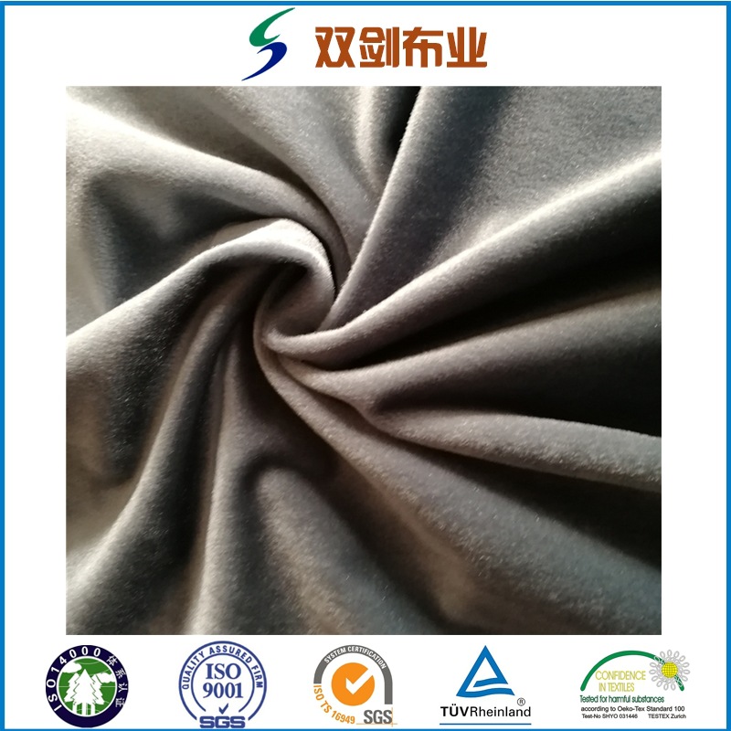 经编意大利绒染色印花3D压花窗帘面料沙发面料