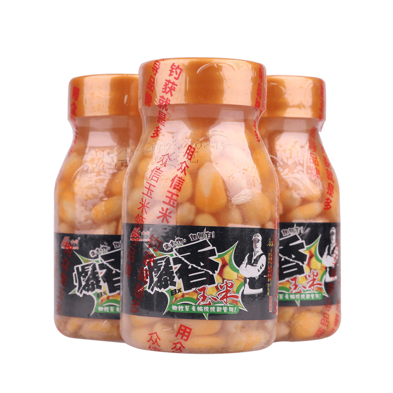 批發衆信爆香魚餌打窩玉米釣魚餌料野釣鯉青草魚食系列