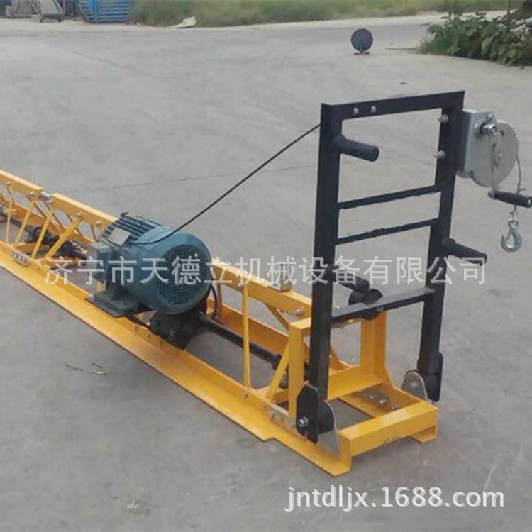 随意拆装电动水泥地面振动梁 混凝土路面框架式摊铺机 振捣梁