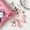 Europe and America lovely Harajuku Cartoon Keychain Accessories Personalized Key Pendant Bag ornaments ornaments