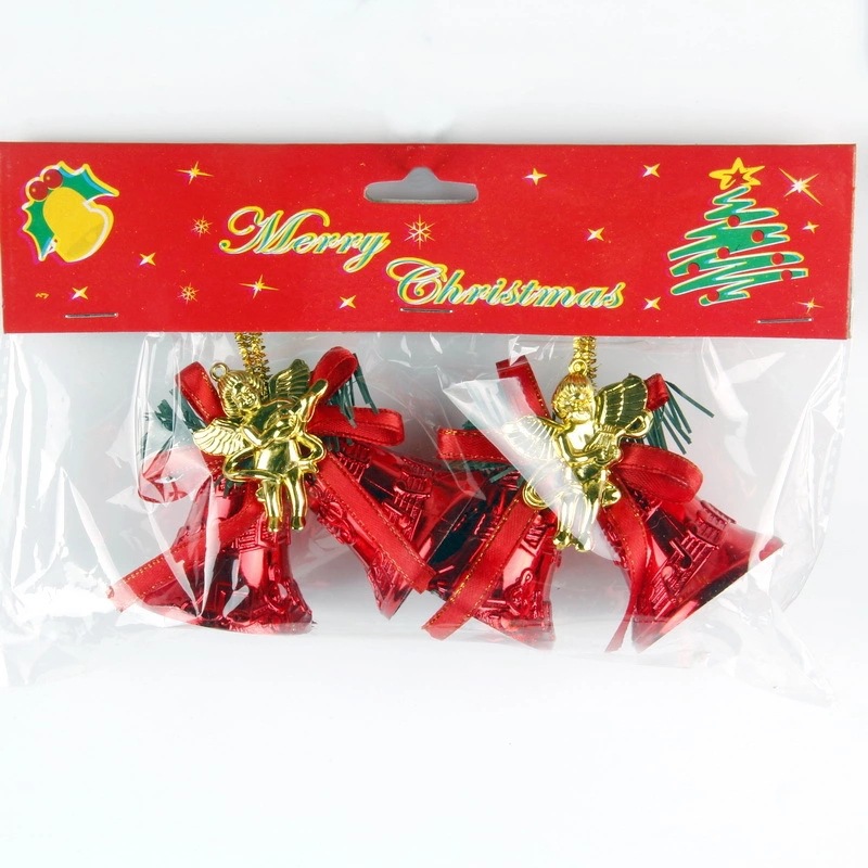 Navidad Campana El Plastico Fiesta Atrezzo Decorativo display picture 4