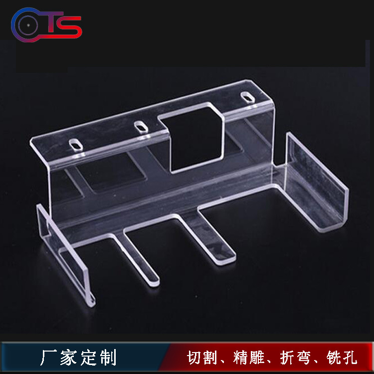 阻燃透明PC板折弯雕刻加工 PC热弯成型 尺寸精准