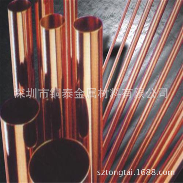 厂家供应T2紫铜管 毛细管 薄壁紫铜管 包切割去毛刺 质量保证