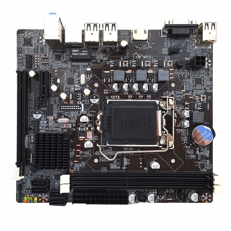 Настольная материнская плата H61 LGA1155, DDR3, HDMI, встроенное аудио и LAN, обновление USB 3.0
