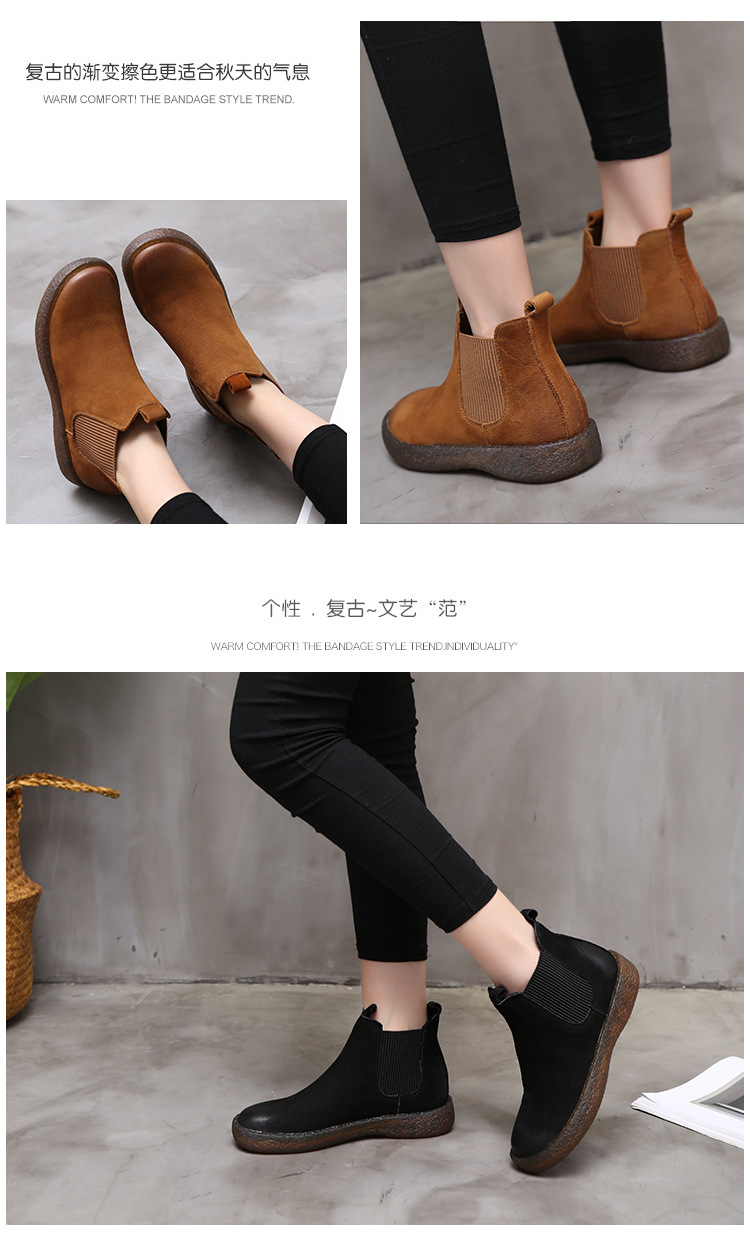 Bottes femme en En cuir - Ref 3355253 Image 17