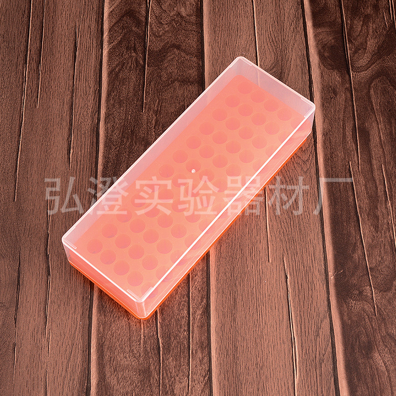 厂家批发PP塑料60孔带盖离心管架60孔带盖双面板0.5ml/1.5ml/2ml