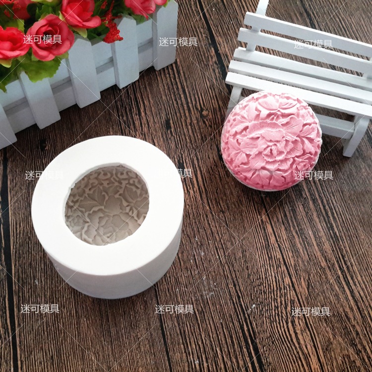 Fondant molde de silicona molde de La Flor pastel de silicona molde de chocolate de silicona líquida molde de jabón hecho a mano