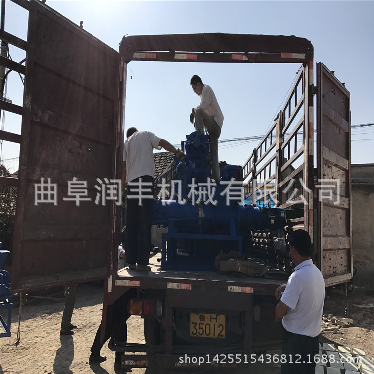 带减速机的分离机 粪便分离机工作原理 干湿粪便分离机