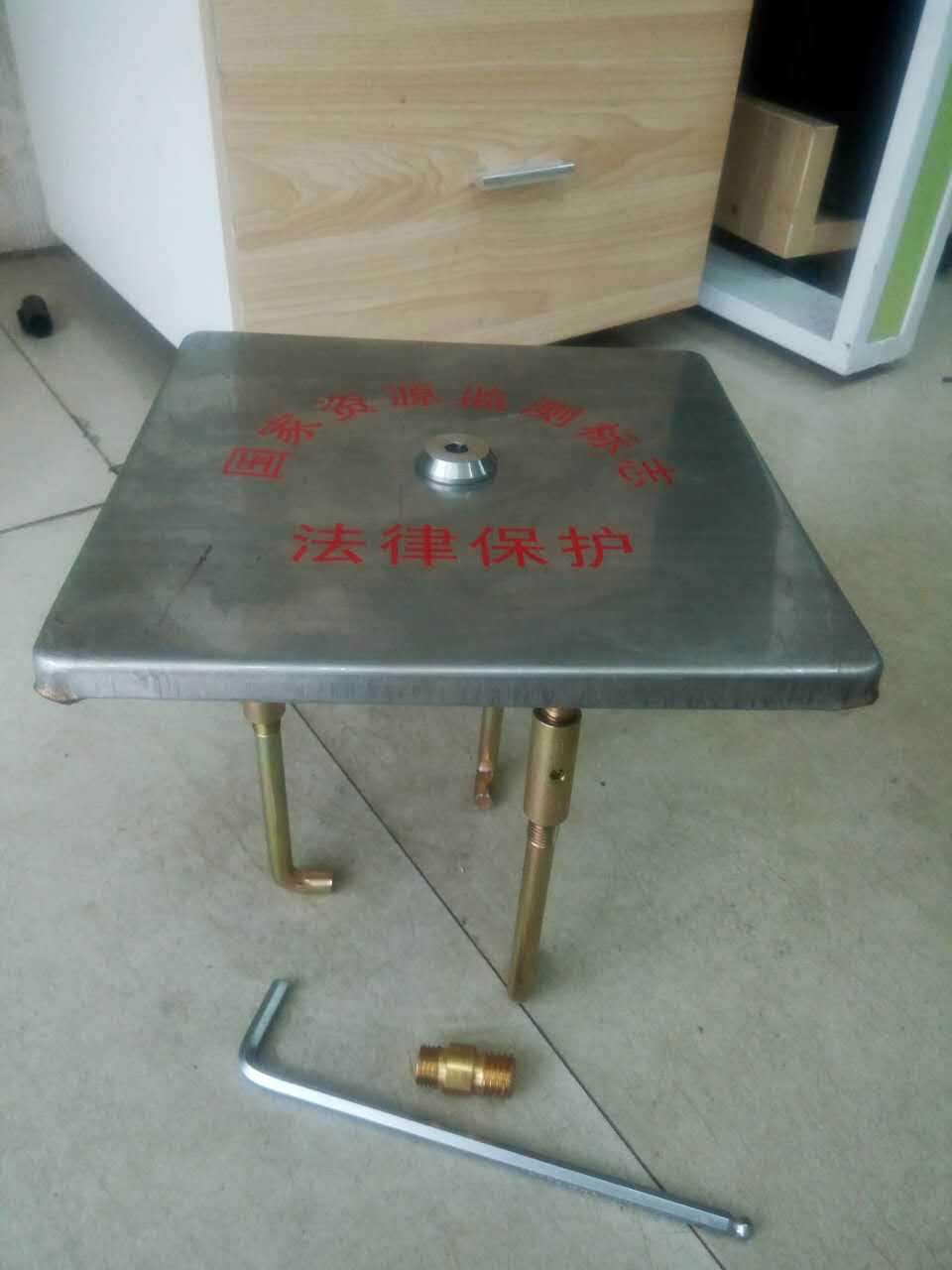 强制对中基座 强制对中盘 归心底盘圆盘方盘圆形方形304不锈钢