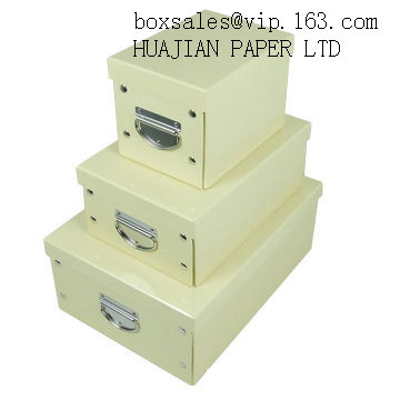 厂家直销纸质桌面折叠箱整理箱鞋盒内衣收纳盒衣物储物箱收纳柜