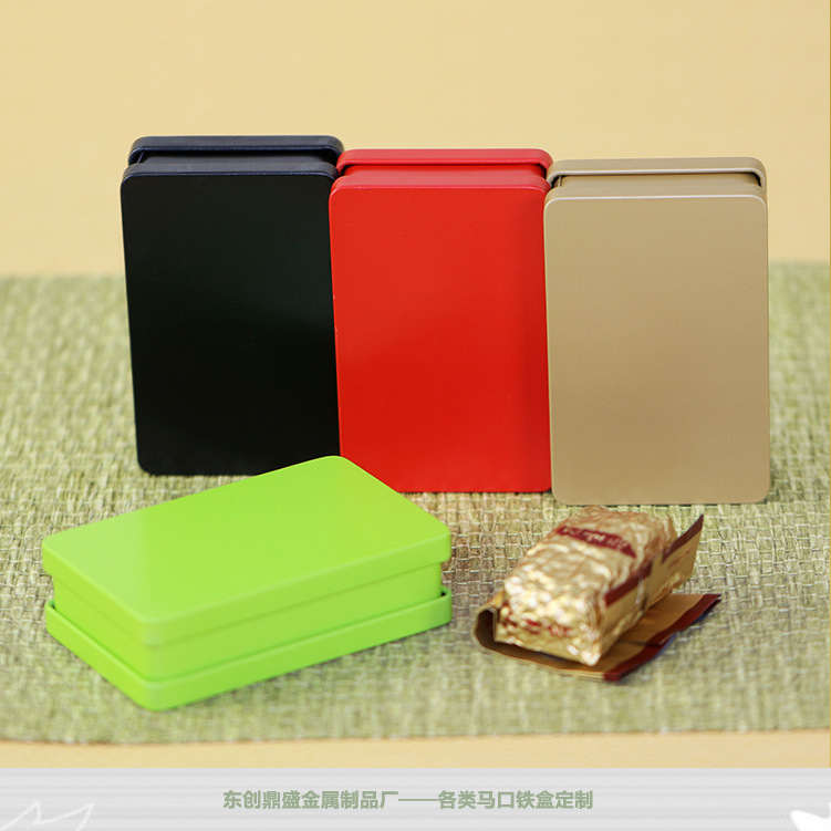 迷你铁盒 金属盒 茶叶盒 礼品盒 咖啡盒 收纳盒 巧克力盒定制