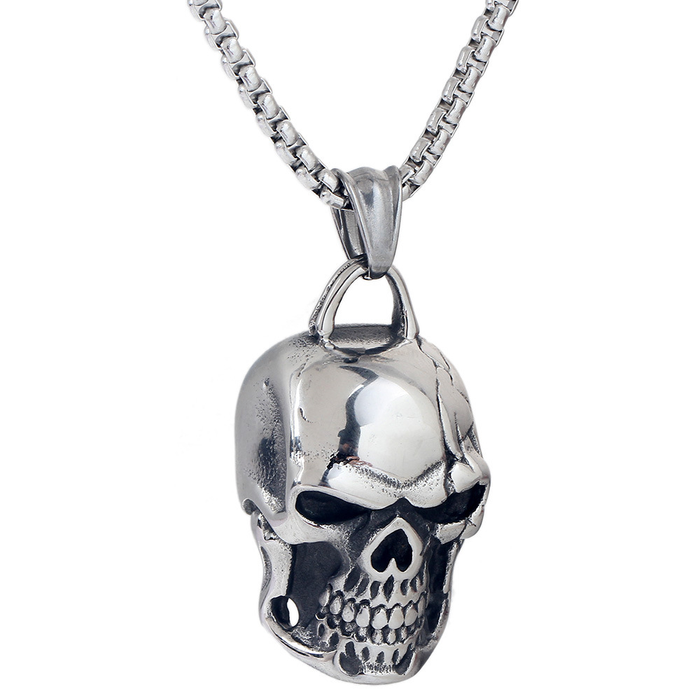 Fashion Rock Pendant Titanium Steel Punk...