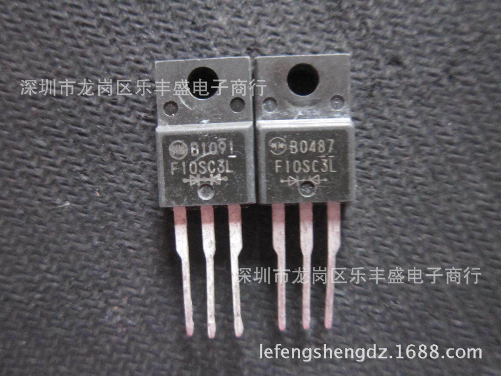 F10SC3L SF10SC3L 拆机新电元 TO-220F 肖特基二极管 10A 30V
