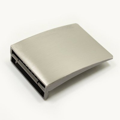 簡約皮帶扣頭平滑扣板扣3.4合金褲帶頭腰帶扣寬內穿打眼皮帶扣