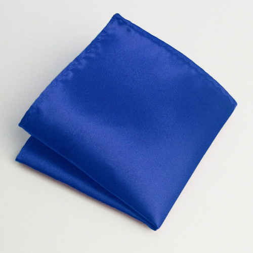 Men's suit shirt pocket scarf multi-color wedding banquet business solid color small square scarf chest scarf manufacturer wholesale