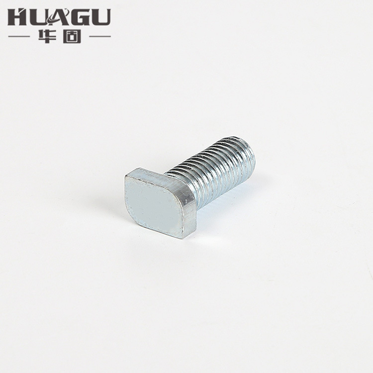 8.8级10.9连接紧固件高强度旋转方头T型槽用螺栓扣件丁字螺丝非标