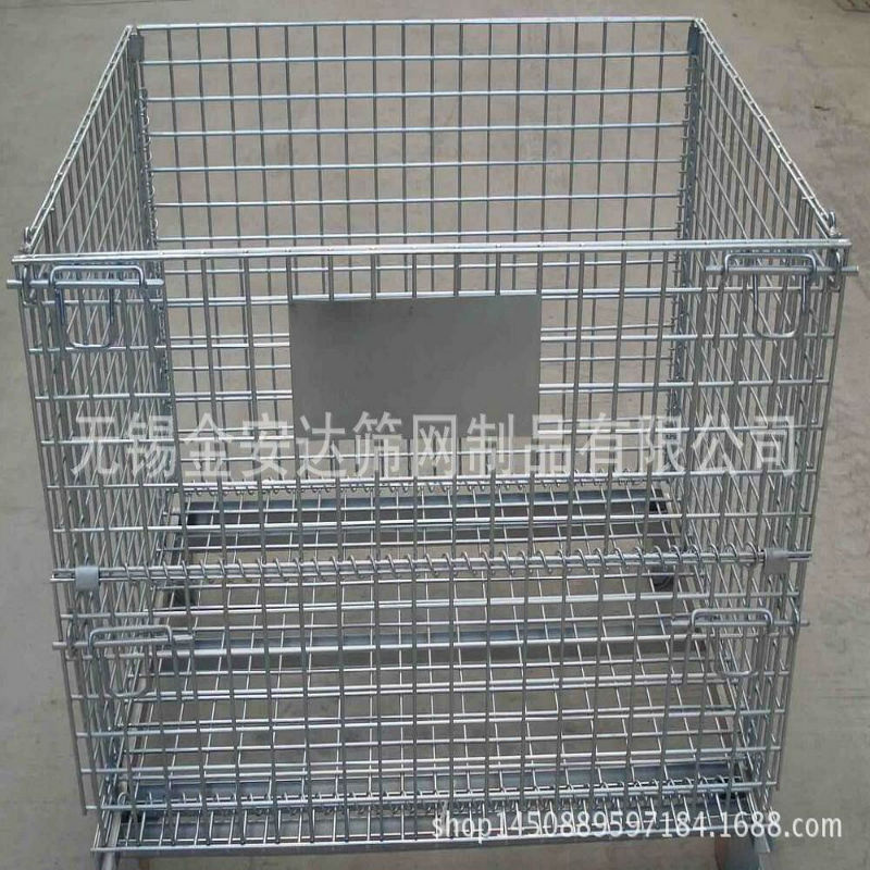 仓储笼厂家折叠仓储笼宁波仓储笼仓库笼铁笼子铁框快递分拣框