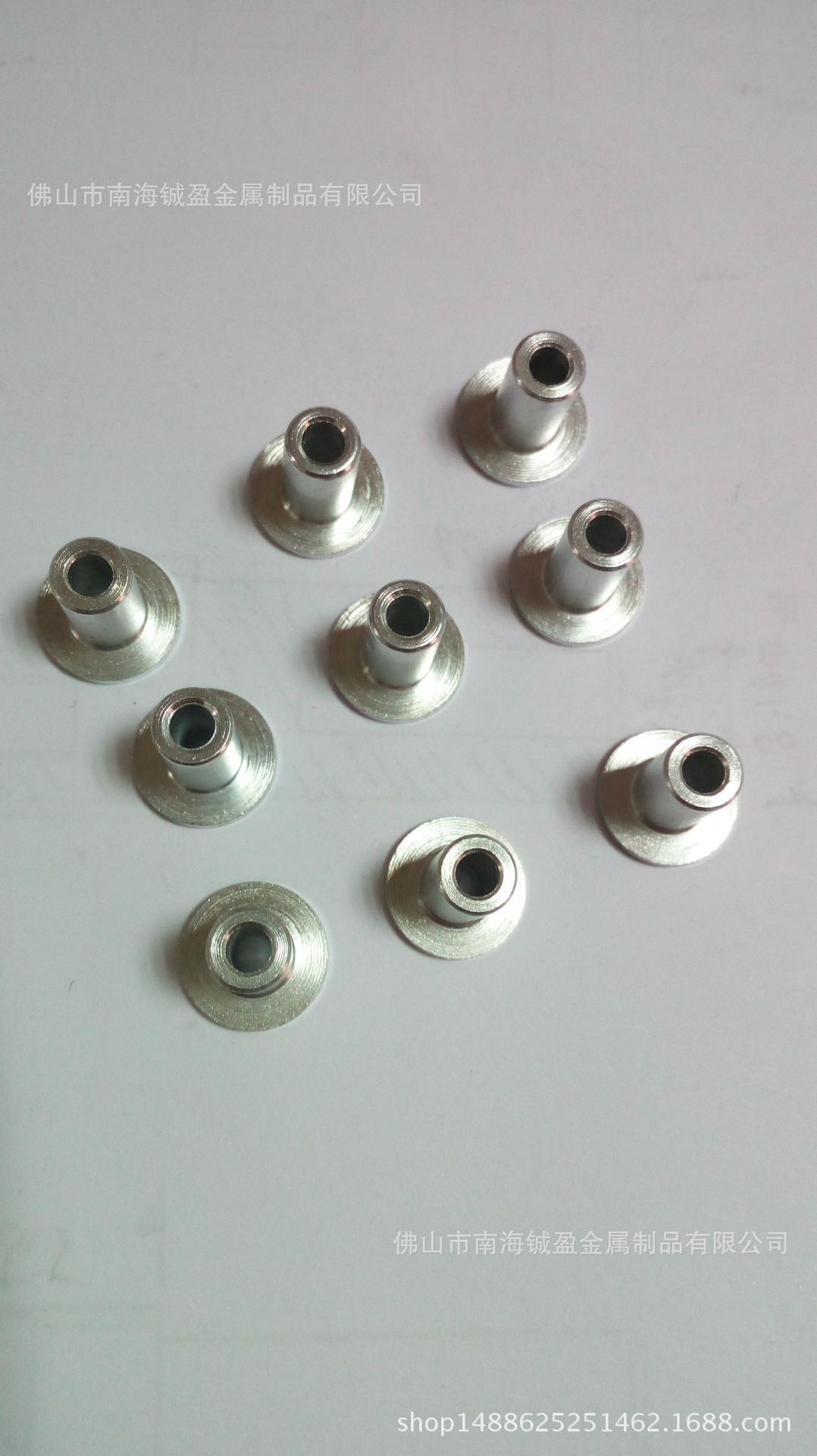 厂家加工铝合金螺丝套 不锈钢螺丝套 脚轮轴套 隔离套衬套 耐磨套