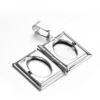 Accessory stainless steel, retro necklace, pendant, European style, wholesale
