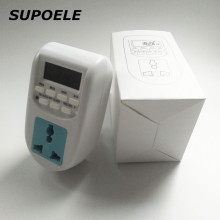 欧式德式插座定时器 LCD数显时控开关AL-06 PLUG IN TIMER