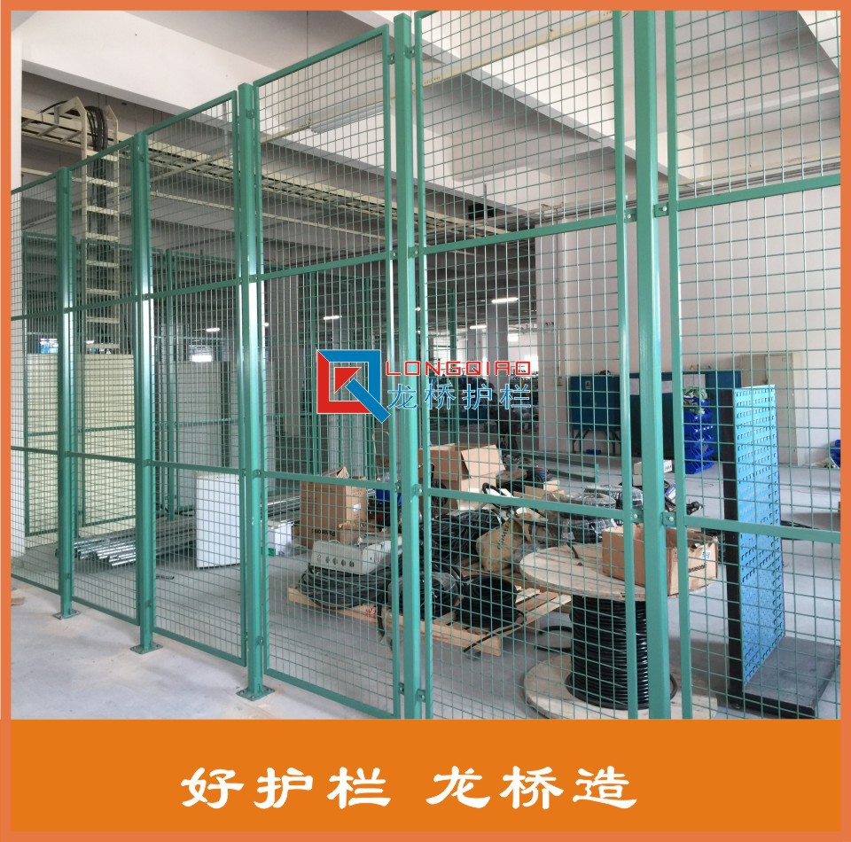 连云港车间隔离网 车间防护网 可配套防护网门 龙桥生产