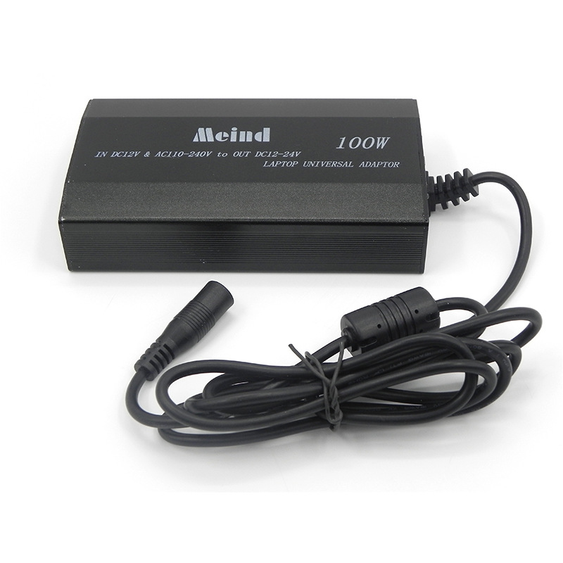 Universal laptop power supply Car home double use,Voltage adjustable,8 adapter)