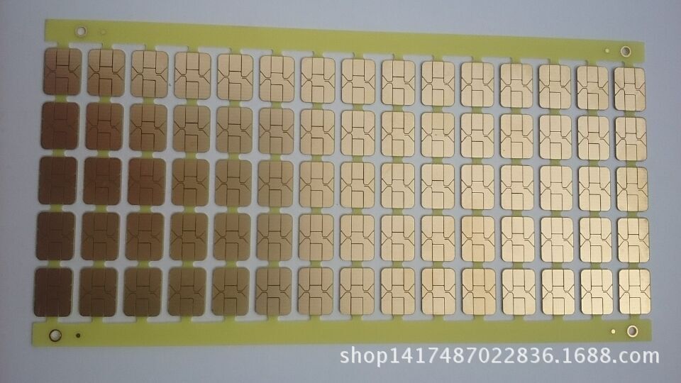 SIM卡载带PCB,智能卡卡面PCB,IC卡卡条PCB,接触式卡载板PCB,-钱眼产品