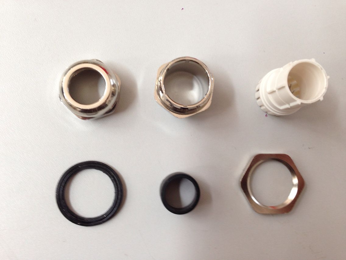 不锈钢灯 五件套 防水接头