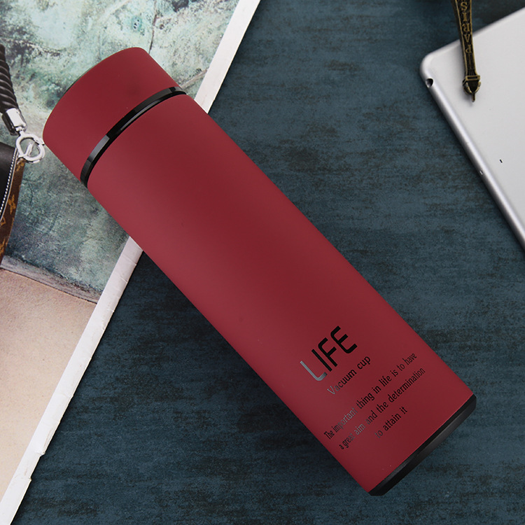 Wholesale 304 stainless steel products thermos cup business gifts advertising straight cup LOGO a generation of hair