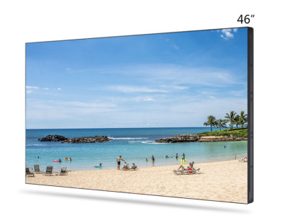 液晶拼接屏3.5mm拼缝窄电视墙视频监控系统三星 LG 46/47/49/55寸