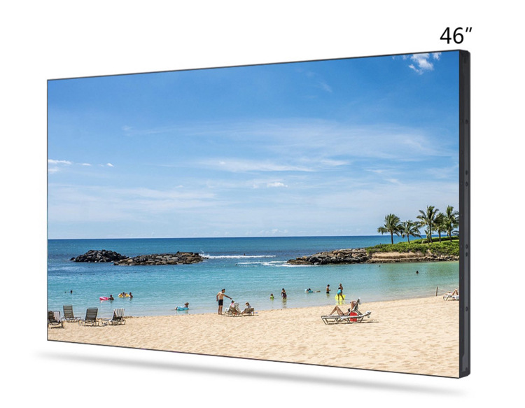 液晶拼接屏3.5mm拼缝窄电视墙视频监控系统三星 LG 46/47/49/55寸